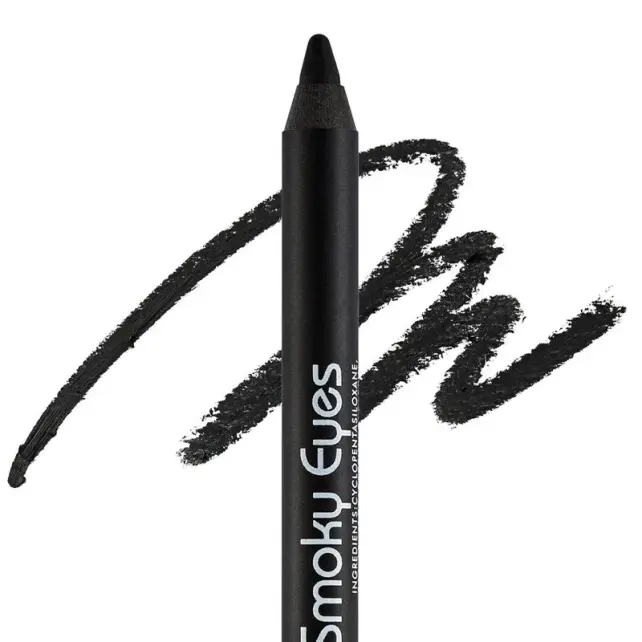 Flormar Smoky Eyes Waterproof Eyeliner - Göz Kalemi No:001 Carbon Black - 3