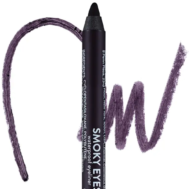 Flormar Smoky Eyes Waterproof Eyeliner - No-005 Deep Purple 30ml - 2