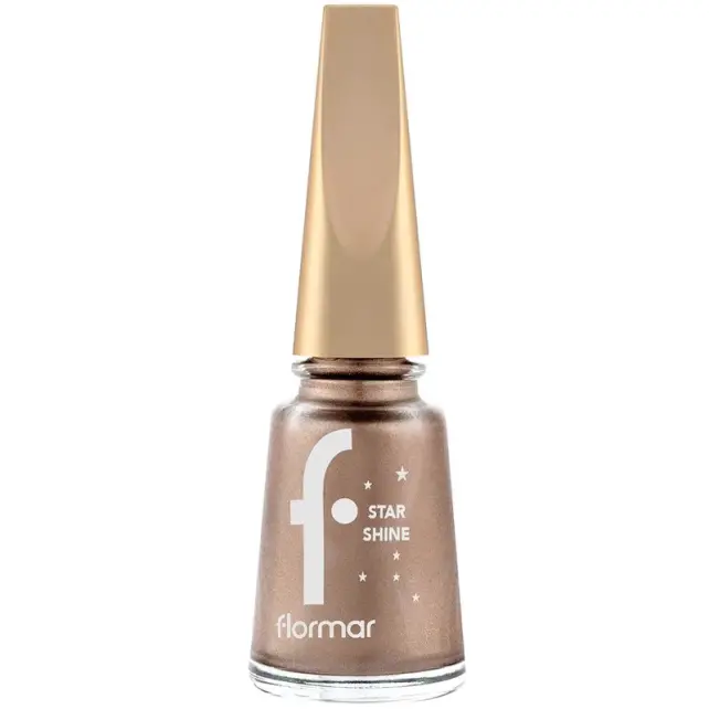 Flormar Star Shine - Parlak Bitişli Metalik Oje No: 002 Famous - 1
