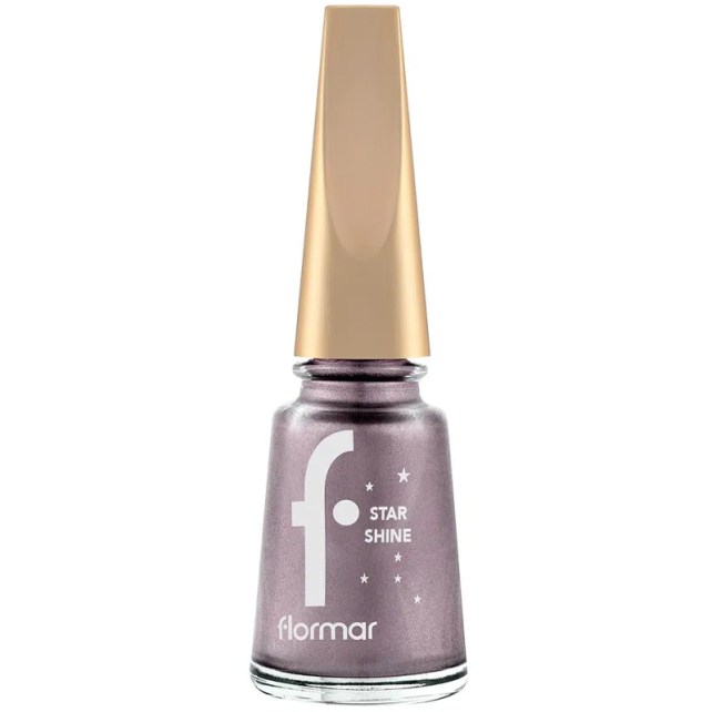 Flormar Star Shine - Parlak Bitişli Metalik Oje No: 003 Lilac Sparkle - 1