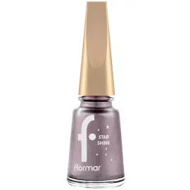 Flormar Star Shine - Parlak Bitişli Metalik Oje No: 003 Lilac Sparkle - 1