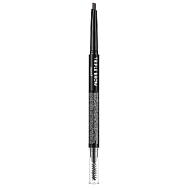 Flormar Triple Brow Pencil - 3'ü 1 Arada Kremsi Dokulu Kaş Kalemi No: 001 - Flormar