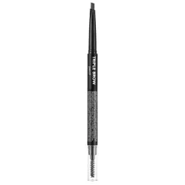 Flormar Triple Brow Pencil - 3'ü 1 Arada Kremsi Dokulu Kaş Kalemi No: 001 - Flormar