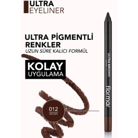 Flormar Ultra Eyeliner - Göz Kalemi No: 012 Brown 1.14gr - 4
