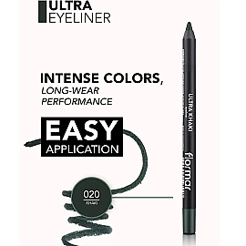 Flormar Ultra Eyeliner - Yoğun Renk Veren Göz Kalemi No: 20 Khaki 1.14gr - 3