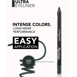 Flormar Ultra Eyeliner - Yoğun Renk Veren Göz Kalemi No-20 Khaki 1.14gr - 3