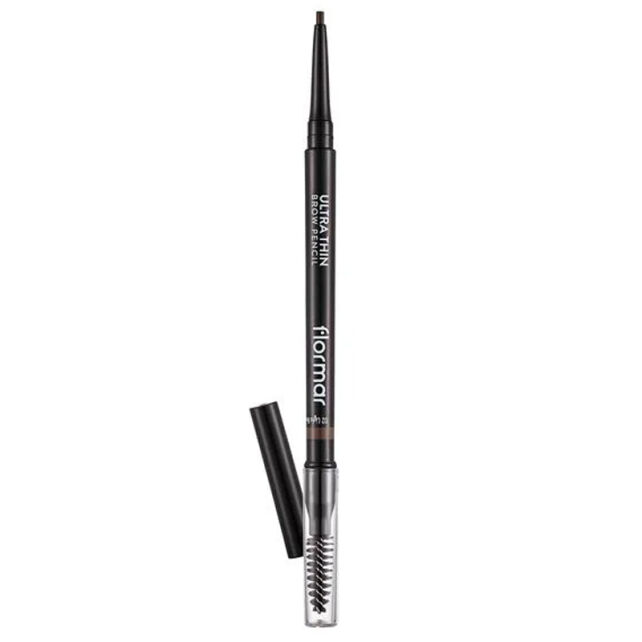Flormar Ultra Thin Brow Pencil - Asansörlü Kaş Kalemi No: 02 Light Brown - 1