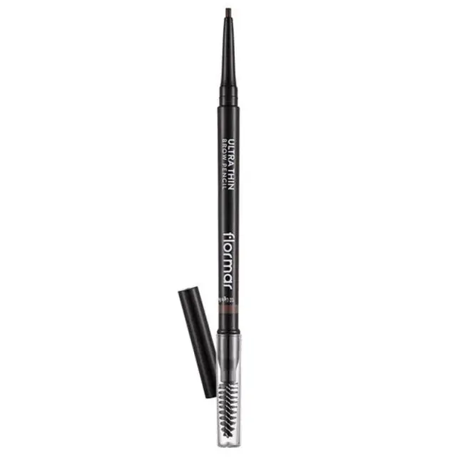 Flormar Ultra Thin Brow Pencil - Asansörlü Kaş Kalemi No: 02 Light Brown - 1