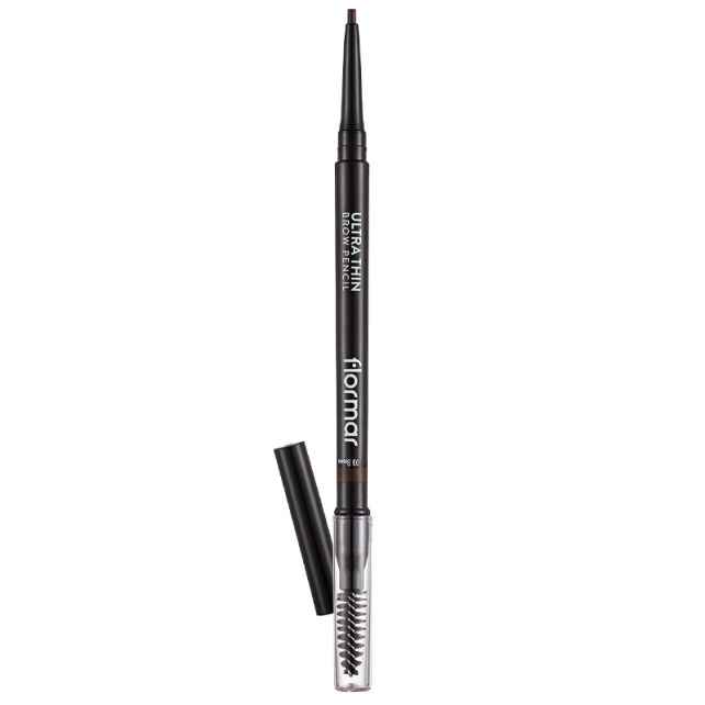 Flormar Ultra Thin Brow Pencil - Asansörlü Kaş Kalemi No: 03 Brown - 1