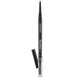 Flormar Ultra Thin Brow Pencil - Asansörlü Kaş Kalemi No: 04 Dark Brown - 1