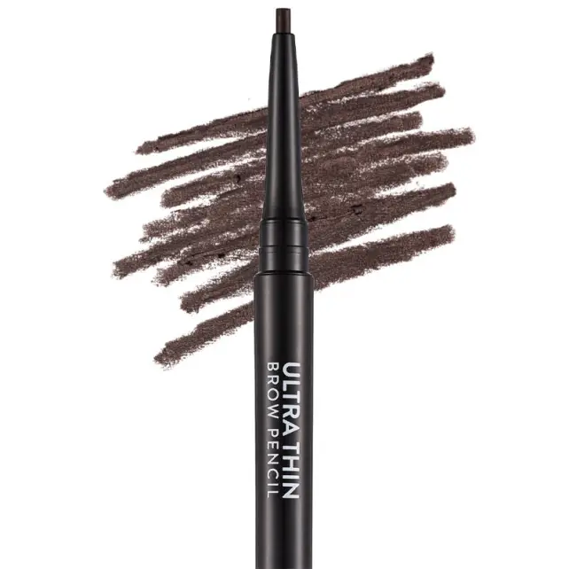 Flormar Ultra Thin Brow Pencil - Asansörlü Kaş Kalemi No: 04 Dark Brown - 2