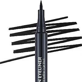Flormar Ultra Thin Eyeliner No: 01 Black - 2