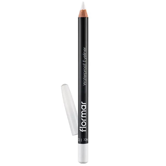 Flormar Waterproof Eyeliner - Göz Kalemi No-113 Pure White 1.14gr - 1