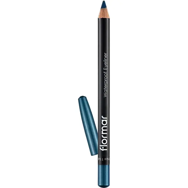 Flormar Waterproof Eyeliner - Göz Kalemi No-114 Blue Sky 1.14gr - 1