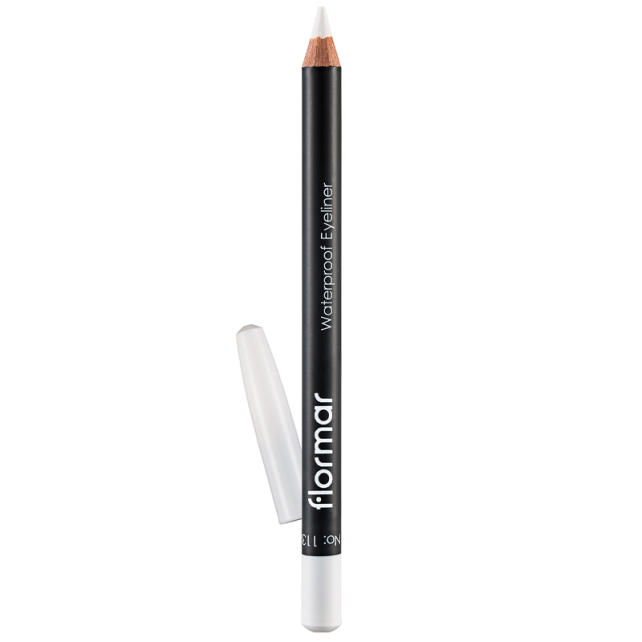 Flormar Waterproof Eyeliner - Göz Kalemi No:113 Pure White 1.14gr - 1