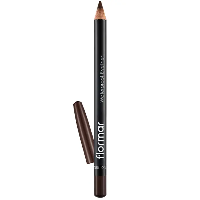 Flormar Waterproof Eyeliner - Suya Dayanıklı Göz Kalemi No-105 Warm Brown 1.14gr - 1