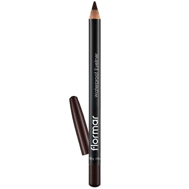 Flormar Waterproof Eyeliner - Suya Dayanıklı Göz Kalemi No:106 Dark Chestnut 1.14gr - 1