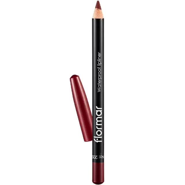 Flormar Waterproof Lipliner-Dudak Kalemi N:205 Elegant Bordeaux 1.14gr - 1