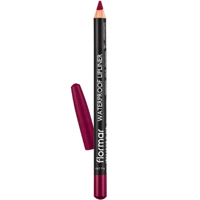 Flormar Waterproof Lipliner - Dudak Kalemi No-241 Sour Cherry 1.14gr - 1