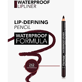 Flormar Waterproof Lipliner - Dudak Kalemi No: 242 Deep Bordeaux 1.14gr - 4
