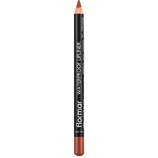 Flormar Waterproof Lipliner - Dudak Kalemi No: 243 Hot Cocoa 1.14gr - 2