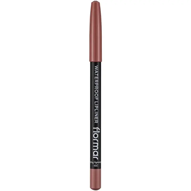 Flormar Waterproof Lipliner -Dudak Kalemi No:201 Naturally Nude 1.14gr - 2