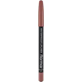 Flormar Waterproof Lipliner -Dudak Kalemi No:201 Naturally Nude 1.14gr - 2