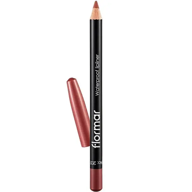Flormar Waterproof Lipliner-Dudak Kalemi No:202 Soft Pink Brown 1.14gr - 1
