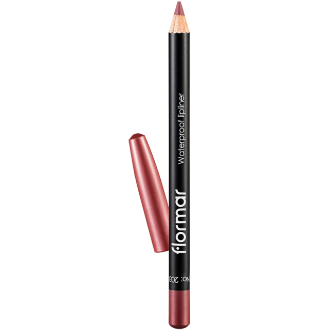 Flormar Waterproof Lipliner -Dudak Kalemi No:203 Subdued Pink 1.14gr - 1