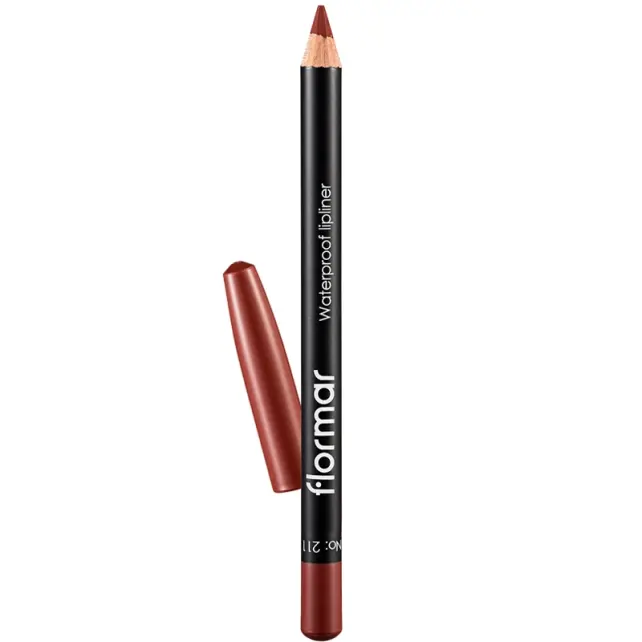 Flormar Waterproof Lipliner-Dudak Kalemi No:211 Classical Brown 1.14gr - 1