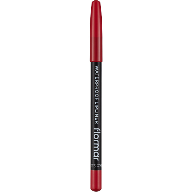 Flormar Waterproof Lipliner -Dudak Kalemi No:233 Dramatic Red 1.14gr - 2