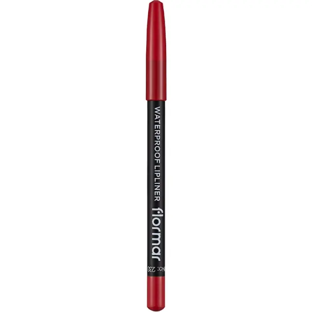 Flormar Waterproof Lipliner -Dudak Kalemi No:233 Dramatic Red 1.14gr - 2