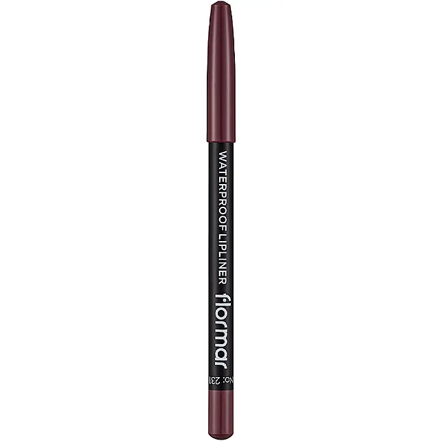 Flormar Waterproof Lipliner - Suya Dayanıklı Dudak Kalemi No: 231 Berry Stain 1.14gr - 2