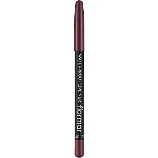 Flormar Waterproof Lipliner - Suya Dayanıklı Dudak Kalemi No:231 Berry Stain 1.14gr - 2