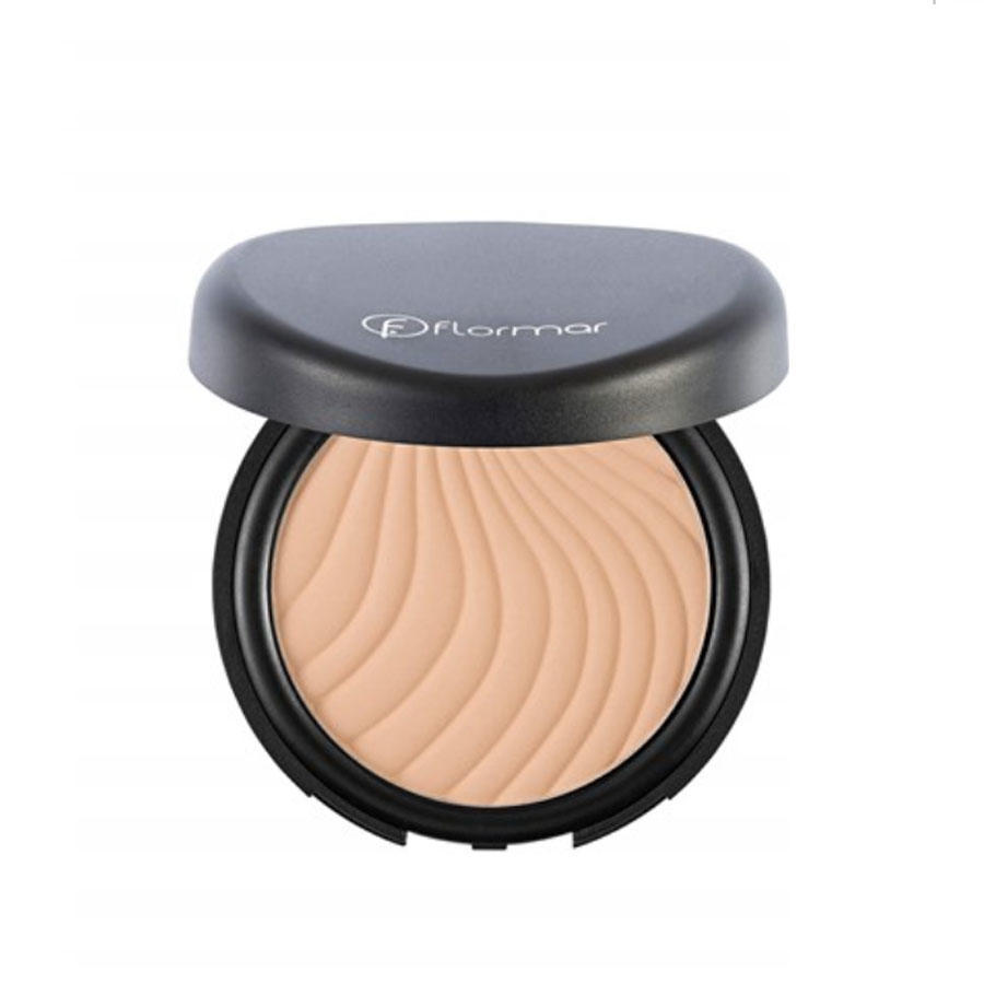 Flormar Wet & Dry Compact Powder - Mat Pudra No:W07 Caramel Peach 8gr Flormar Wet & Dry Compact Powder - Mat Pudra No:W07 Caramel Peach 8gr