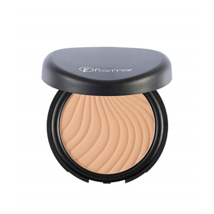 Flormar Wet & Dry Compact Powder - Mat Pudra No:W08 Medium Peach 8gr Flormar Wet & Dry Compact Powder - Mat Pudra No:W08 Medium Peach 8gr