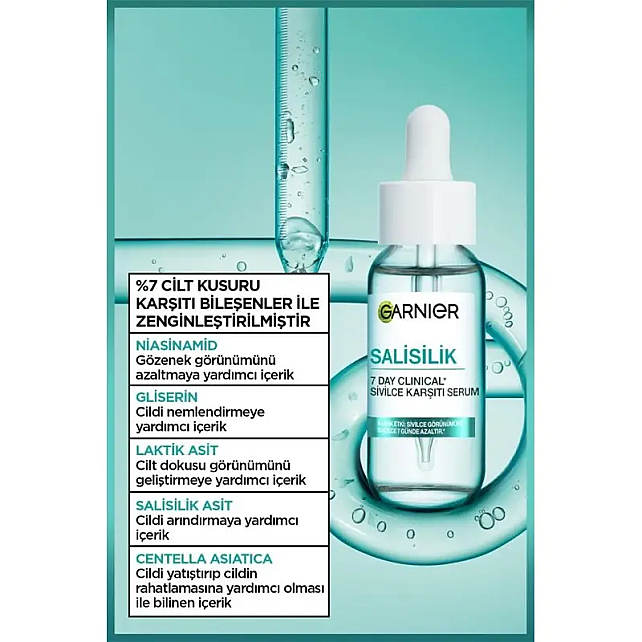 Garnier 7 Day Clinical - Sivilce Karşıtı Serum 30ml - 3