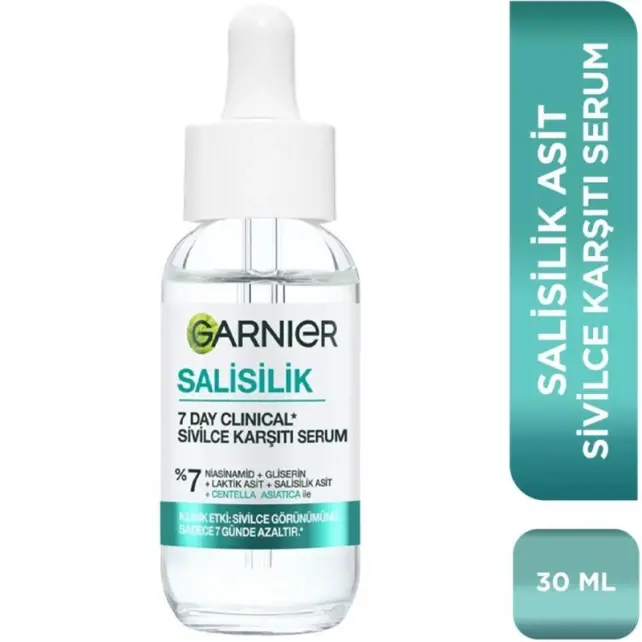 Garnier 7 Day Clinical - Sivilce Karşıtı Serum 30ml - 2