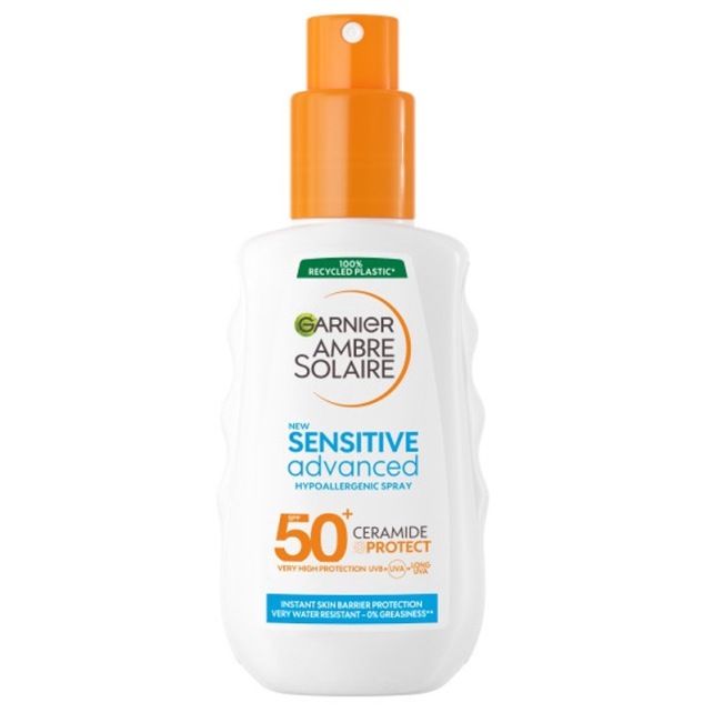 Garnier Ambre Solaire Sensitive Advanced Creamide Sprey - Güneş Koruyucu Sprey 150ml - 1