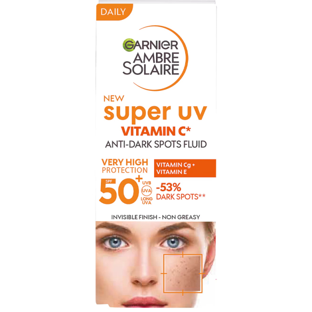 Garnier Ambre Solaire Super UV Vitamin C SPF 50+ Leke Karşıtı Güneş Koruyucu 40ml - 2
