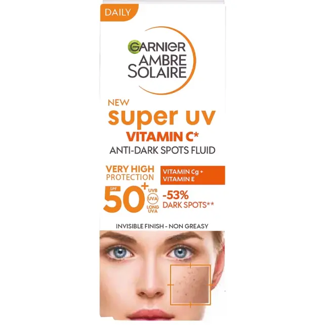 Garnier Ambre Solaire Super UV Vitamin C SPF 50+ Leke Karşıtı Güneş Koruyucu 40ml - 2