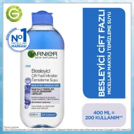 Garnier Besleyici Çift Fazlı Micellar Temizleme Suyu 400ml - 3