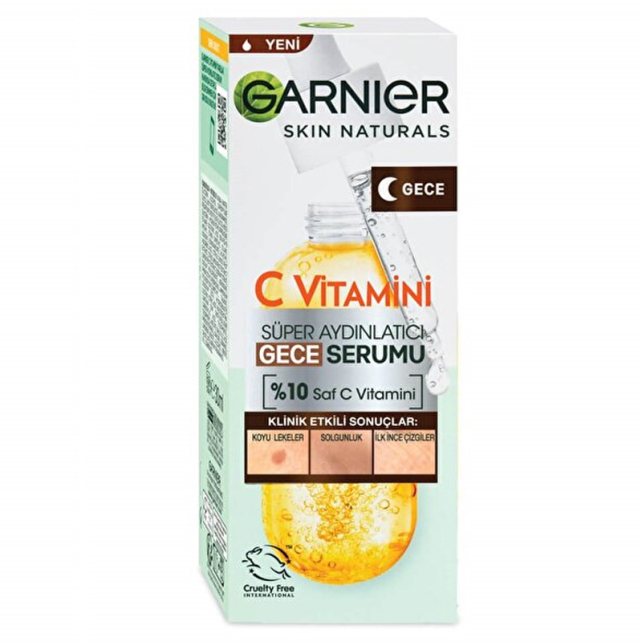 Garnier C Vitamini Aydınlatıcı Gece Serumu 30ml - 2