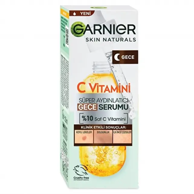 Garnier C Vitamini Aydınlatıcı Gece Serumu 30ml - 2