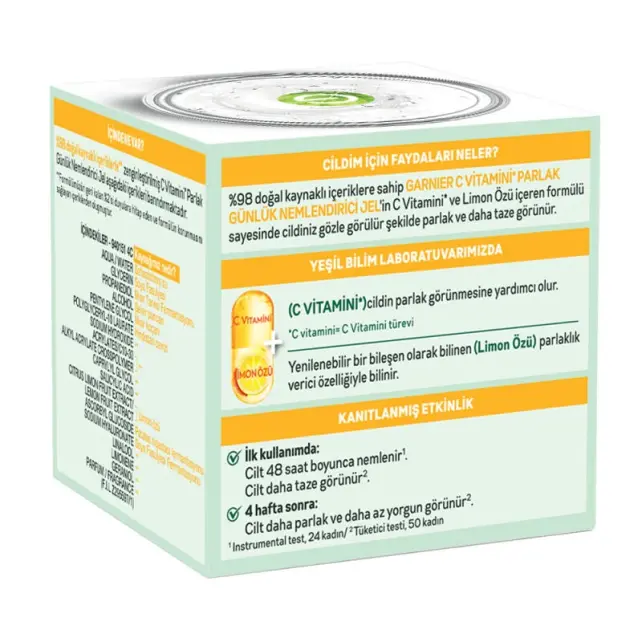 Garnier C Vitamini Günlük Nemlendirici Jel 50ml - 4