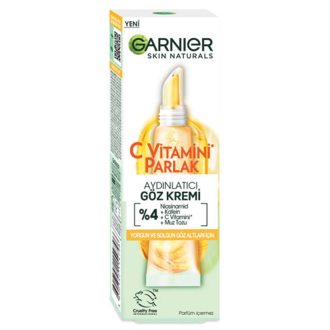 Garnier C Vitamini Parlak - Aydınlatıcı Etkili Göz Çevresi Kremi 15ml - 1