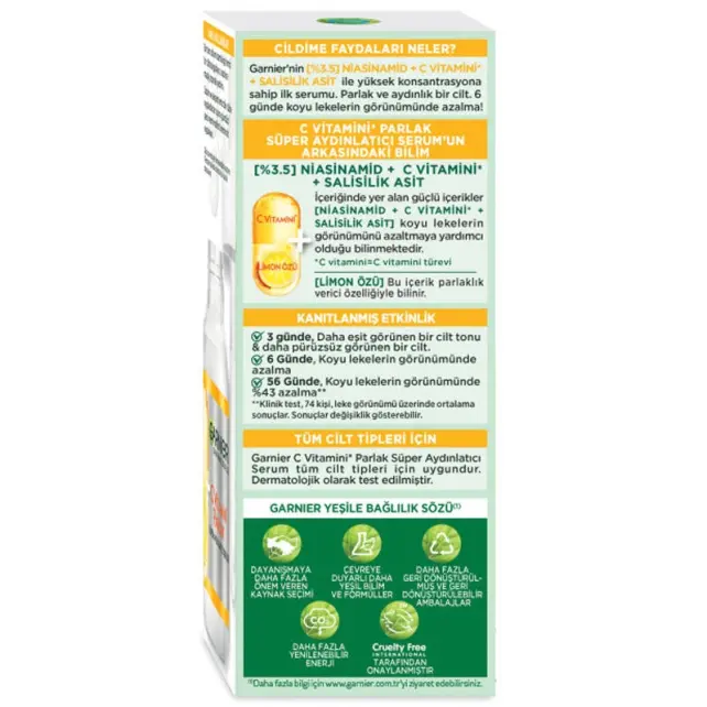 Garnier C Vitamini Parlak Super Serum 30ml - 3