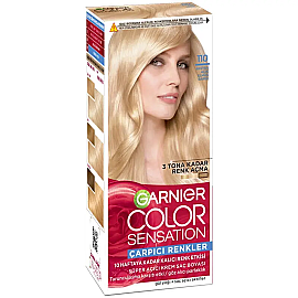 Garnier Çarpıcı Renkler Yoğun Kalıcı Saç Boyası No: 110 Ekstra Açık Elmas Sarısı - Garnier