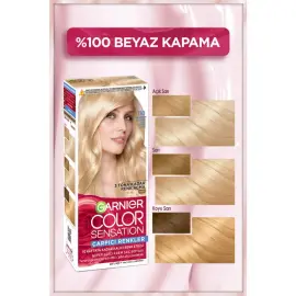 Garnier Çarpıcı Renkler Yoğun Kalıcı Saç Boyası No: 110 Ekstra Açık Elmas Sarısı - 3