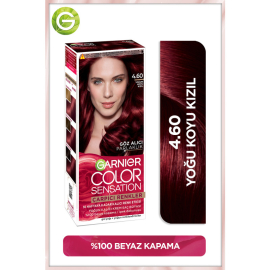 Garnier Çarpıcı Renkler Yoğun Kalıcı Saç Boyası No: 4.60 Yoğun Koyu Kızıl - 2